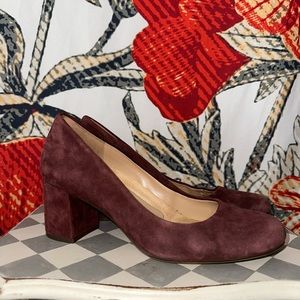 Naturalizer Women's Whitney Burgandy Heel